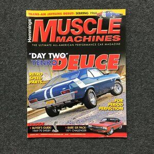 Muscle Machines March 2011 - 1971 Challenger - Yennko Deuce - Javelins Debut